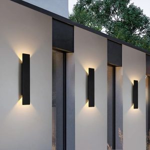 applique murale extérieure design LED étanche