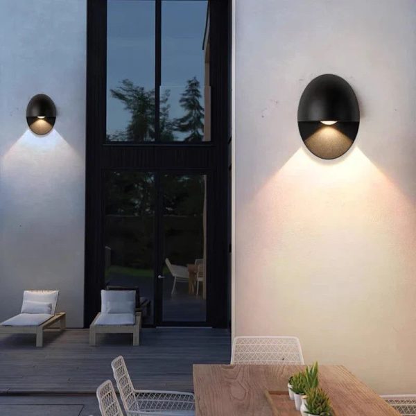 applique murale LED extérieure moderne