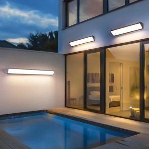 applique murale LED imperméable design moderne