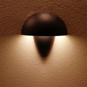 applique murale LED moderne noir et blanc