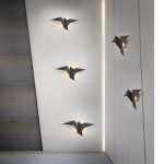 applique murale oiseau design aviaire