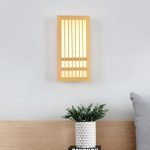décoration murale en bois Japonaise