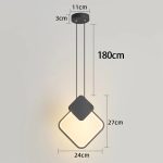 dimensions lampe-suspendue diamant
