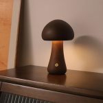 éclairage de table mini champignon