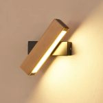 éclairage décoratif en bois