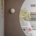 éclairage en bois et verre design Solara