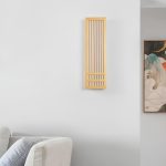 éclairage intérieur en bois japonais