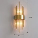 éclairage mural design pour chambre Luxuria