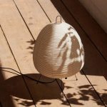 lampe akari design japonais