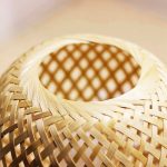 lampe bambou ronde
