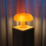 lampe champignon design moderne