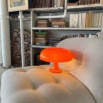 lampe champignon en style nordique