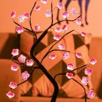 lampe d'ambiance Bonzaï Fleuri