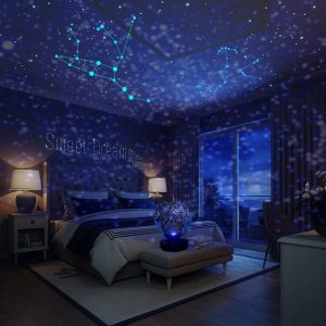 Lampe de chevet Projecteur Ciel Étoilé LED
