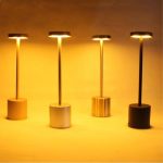 lampe de chevet contemporaine rechargeable