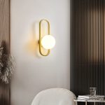 lampe de chevet contemporaine style circulaire