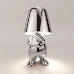 lampe de chevet dorée Mr Gold