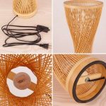 lampe de chevet en bambou