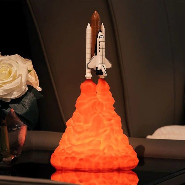 lampe de chevet enfant fusée