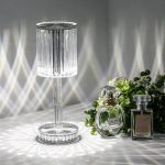 lampe de chevet LED diamant ronde