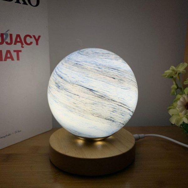 lampe de chevet LED planète