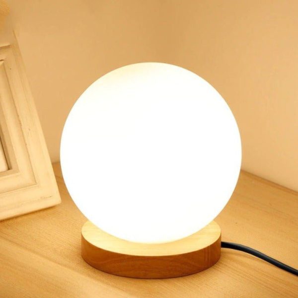 lampe de chevet LED ronde