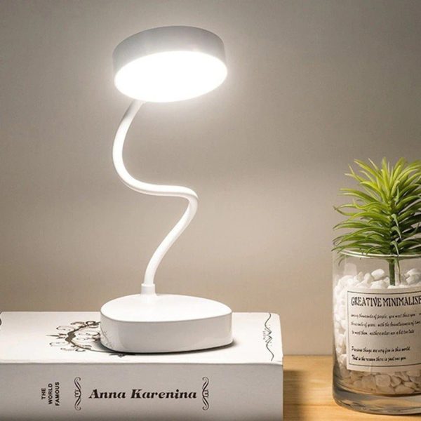 lampe de chevet liseuse blanche