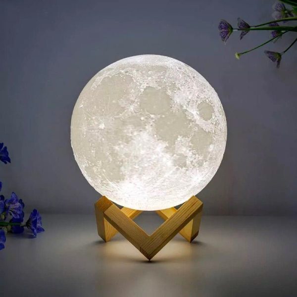 lampe de chevet lune