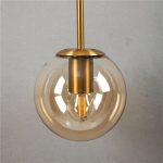 lampe de chevet moderne en verre