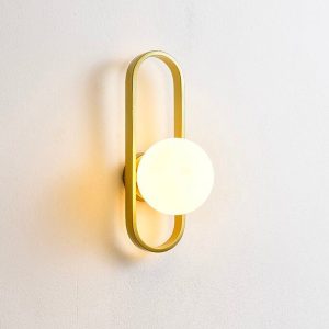 lampe de chevet murale design circulaire