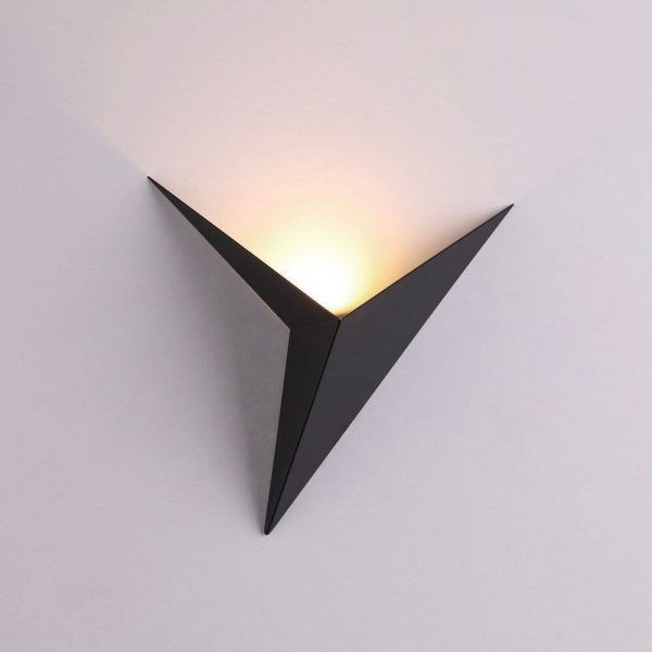 lampe de chevet murale étoile métal
