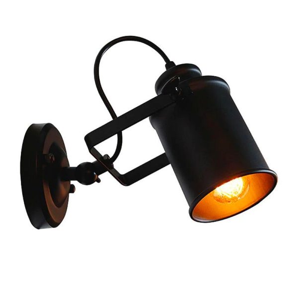 lampe de chevet murale industrielle vintage