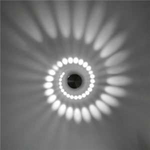 lampe de chevet murale spirale