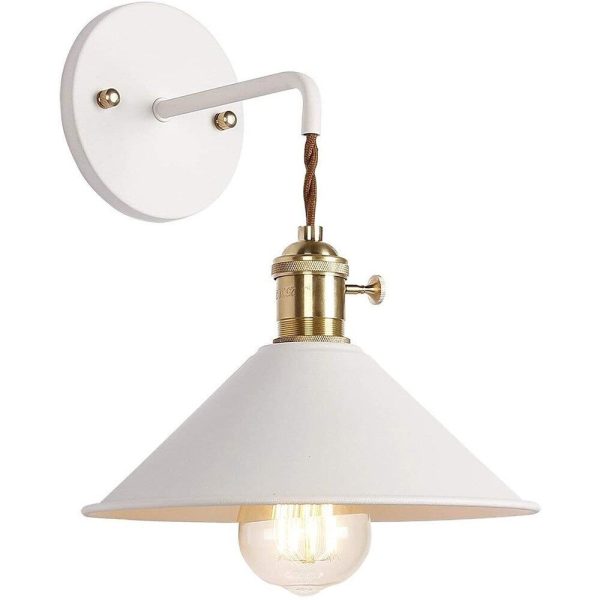 lampe de chevet murale vintage métal