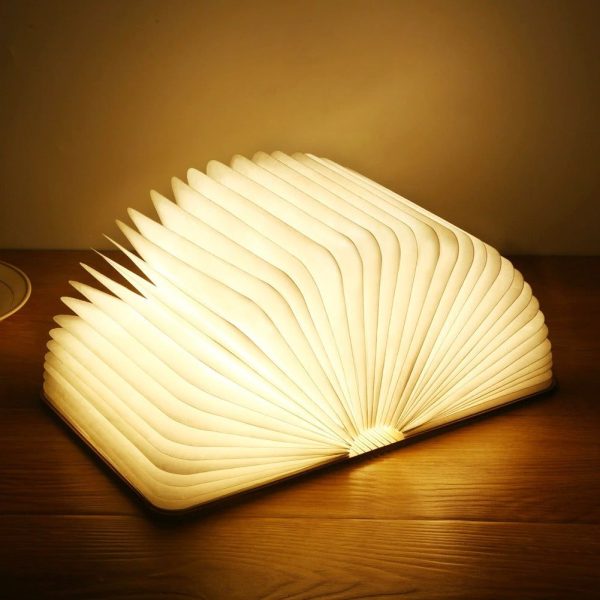 lampe de chevet originale livre lumineux