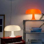 lampe de chevet style vintage champignon
