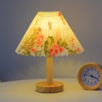 lampe de chevet tactile en bois