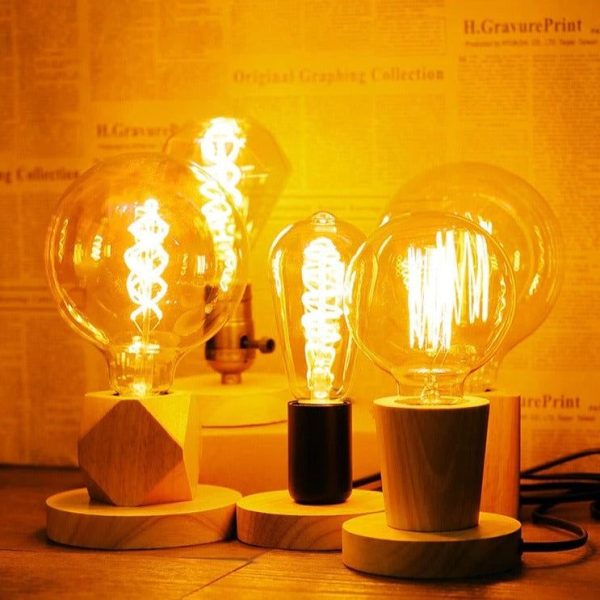 lampe de chevet Vintage Edison