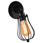 lampe de chevet vintage en métal