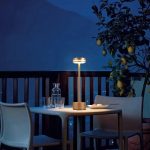 lampe de table café's cozy éclairage intérieur