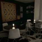 lampe de table chic en intérieur
