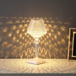 lampe de table effet cristal sparkle