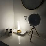 lampe de table élégante avec lumière douce