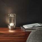 lampe de table élégante pour soirées en plein air