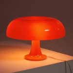 lampe de table lumineuse champignon