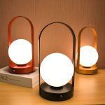 lampe de table moderne rechargeable