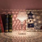 lampe décorative effet cristal