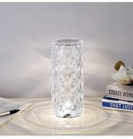lampe décorative en cristal lumineux
