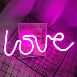 lampe décorative néon LOVE