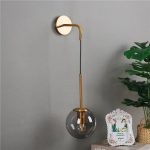 lampe décorative suspendue en verre